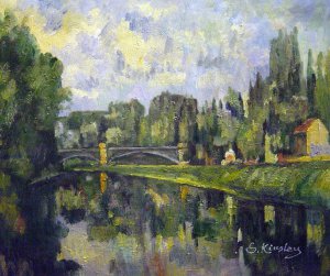 Forest Coast, Paul Cezanne, Art Paintings