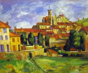 Paul Cezanne, Gardanne, Painting on canvas