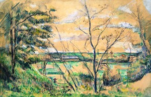 Paul Cezanne, In the Oise Valley, Painting on canvas