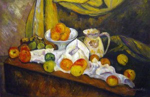 Paul Cezanne, Nature Morte, Painting on canvas