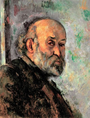 Paul Cezanne, Portrait of Paul Cezanne, Painting on canvas