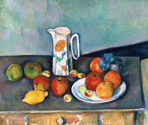 Paul Cezanne, Still Life, Painting on canvas