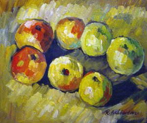 Paul Cezanne, The Apples, Painting on canvas