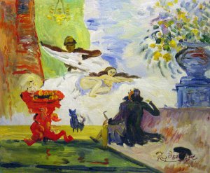 The Modern Olympia, Paul Cezanne, Art Paintings