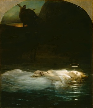 Paul Delaroche, The Young Christian Martyr, Art Reproduction