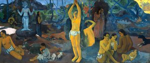 Paul Gauguin, From Where Do We Come From? What Are We? Where Are We Going? , Painting on canvas