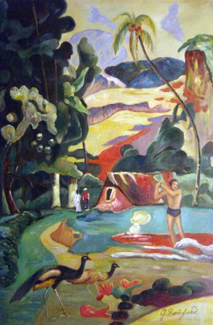 Paul Gauguin, Matamoe, Painting on canvas