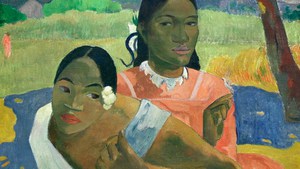 Reproduction oil paintings - Paul Gauguin - Nafea fas Ipoipo (When will you Marry?)
