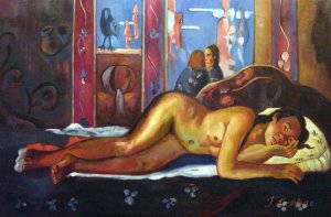 Reproduction oil paintings - Paul Gauguin - Nevermore