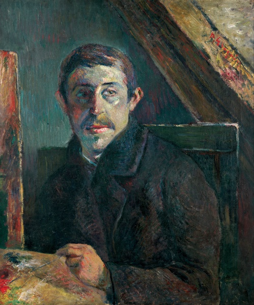 Self Portarit, Paul Gauguin. The painting by Paul Gauguin