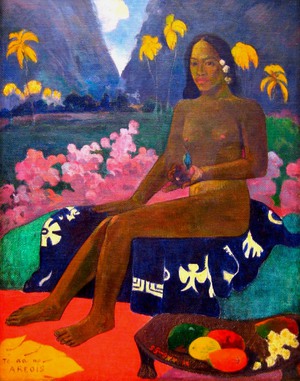 Paul Gauguin, The Seed of the Areoi, Painting on canvas