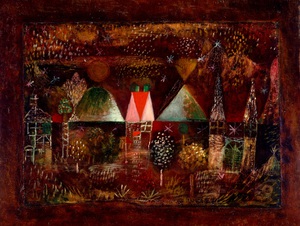 Paul Klee, Night Feast, 1921, Art Reproduction