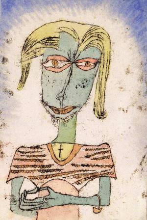 Paul Klee, Christian Sactarian, 1920, Art Reproduction