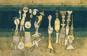 Paul Klee, Comedy, 1921, Art Reproduction