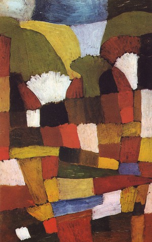 Paul Klee, Garden, 1910, Painting on canvas