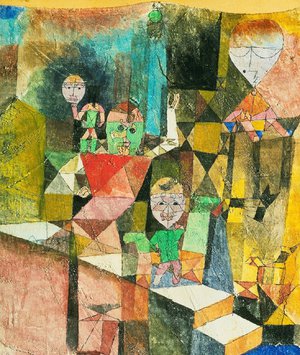 Paul Klee, Introducing the Miracle 2, 1916, Painting on canvas