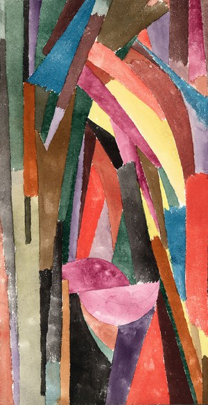 Paul Klee, Laughing Gothic, 1915, Art Reproduction