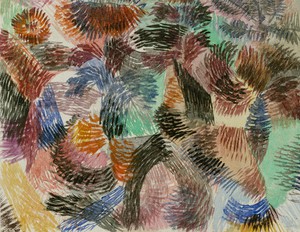 Paul Klee, Libido of the Forest, 1917, Painting on canvas