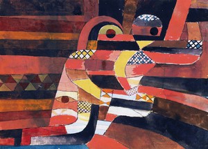 Paul Klee, Lovers, 1920, Painting on canvas