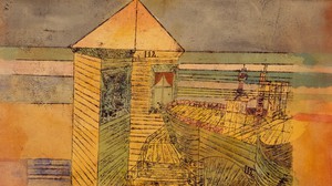 Reproduction oil paintings - Paul Klee - Miraculous Landing, or the ″112!″, 1920