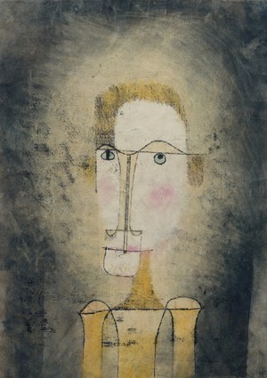 Paul Klee, Portrait of a Yellow Man, 1921, Painting on canvas