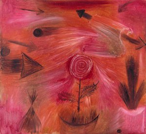 Paul Klee, Rose Wind, 1922, Painting on canvas