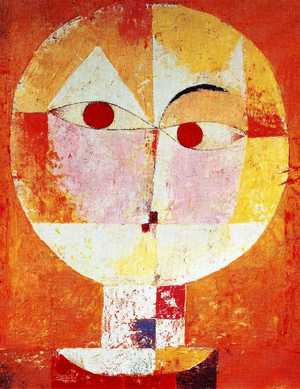 Paul Klee, Senecio, 1922, Art Reproduction
