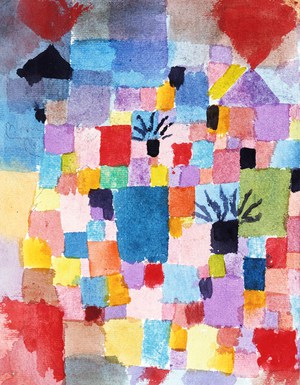 Paul Klee, Southern Gardens, 1921, Painting on canvas