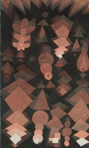 Paul Klee, Suspended Fruit, 1921, Painting on canvas