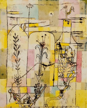 Paul Klee, Tale a la Hoffmann, 1921, Art Reproduction