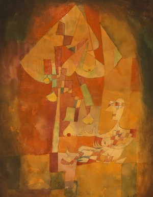 Paul Klee, The Man Under the Pear Tree, 1921, Painting on canvas