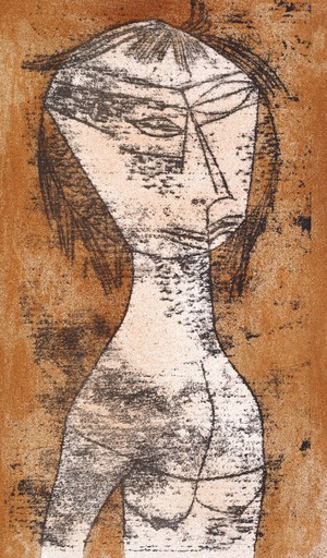Paul Klee, The Saint of the Inner Light (Die Helige vom inner Licht), 1921, Art Reproduction