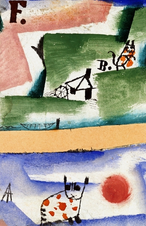 Paul Klee, Tomcat's Turf, 1919, Art Reproduction