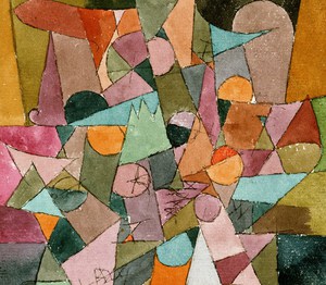 Paul Klee, Untitled, 1914, Painting on canvas
