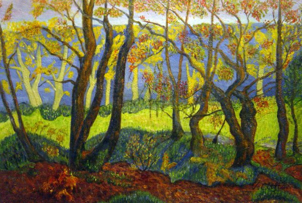 Edge Of The Forest. The painting by Paul Ranson
