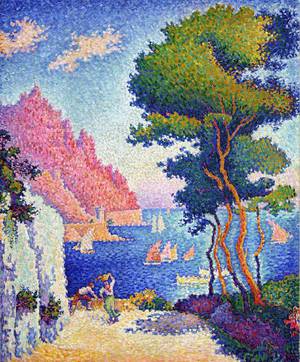 PAUL SIGNAC GRAND CANAL VENISE OLD MASTER ART PAINTING PRINT 2320OMA 
