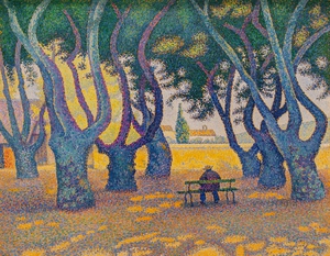 Paul Signac, Place des Lices, 1893, Art Reproduction