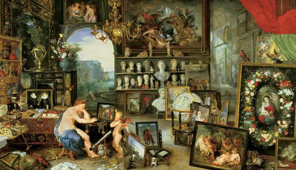 An Allegory of Sight. The painting by Peter Paul Rubens