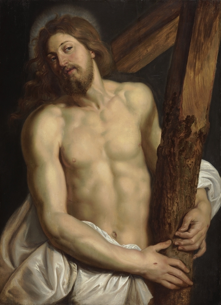 Christ as Saviour of the World. The painting by Peter Paul Rubens