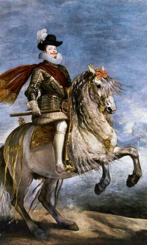 Peter Paul Rubens, Felipe III on Horseback, Painting on canvas