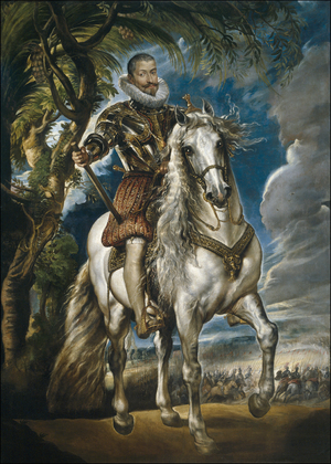Famous paintings of Horses-Equestrian: Francisco Gomez de Sandoval y Rojas, Duke of Lerma
