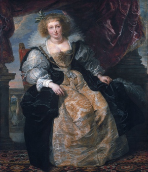 Peter Paul Rubens, Helena Fourment in her Wedding Dress, Painting on canvas