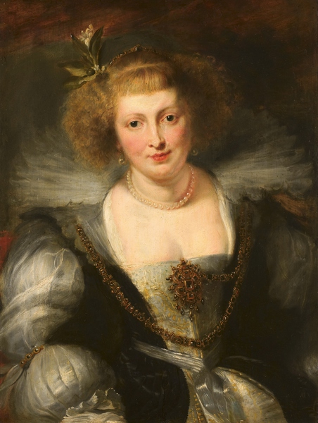 Helena Fourment. The painting by Peter Paul Rubens