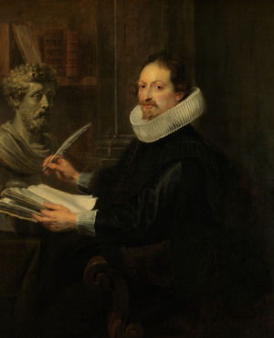 Peter Paul Rubens, Portrait of Gaspard Gevartius, Painting on canvas