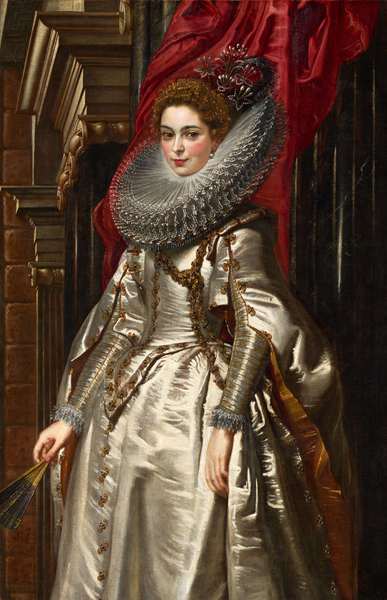 Portrait of Marchesa Brigida Spinola-Doria. The painting by Peter Paul Rubens
