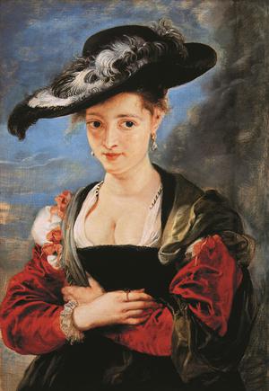 Peter Paul Rubens, Portrait of Susanna Lunden , Painting on canvas
