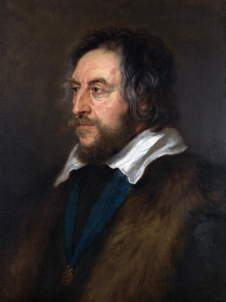 Portrait of Thomas Howard, 2nd Earl of Arundel. The painting by Peter Paul Rubens