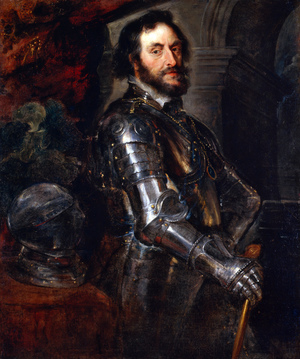 Peter Paul Rubens, Portrait of Thomas Howard, 2nd Earl of Arundel, Painting on canvas
