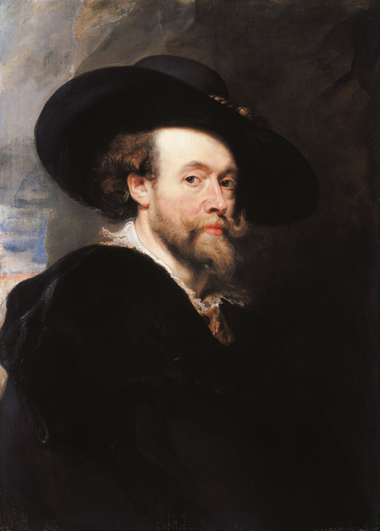 Sir Peter Paul Rubens - Portrait of the Artist . The painting by Peter Paul Rubens