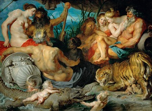 Peter Paul Rubens, The Four Continents, Painting on canvas